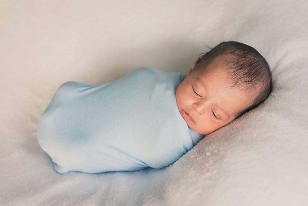 Bains enveloppés pour bébé