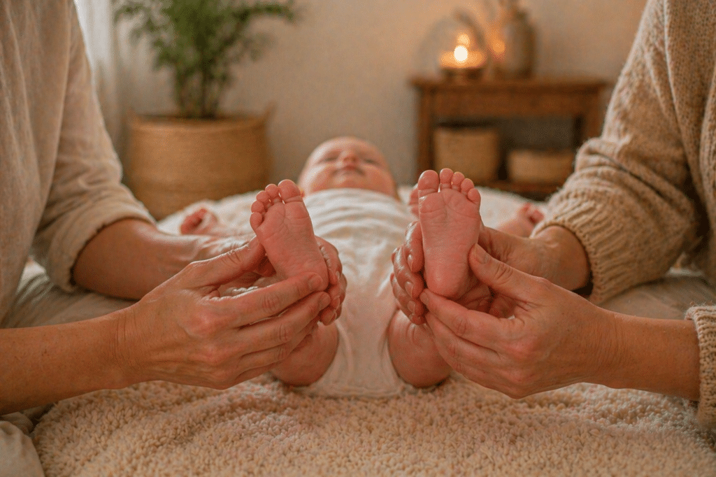 Massage pour bébé